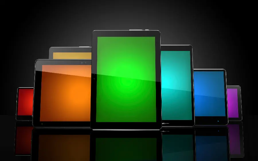Attractive and special colorful wallpaper with a black background 