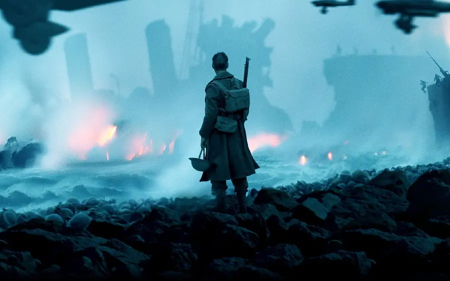 Download simple and graphic photo of the film Dunkirk by Christopher Nolan