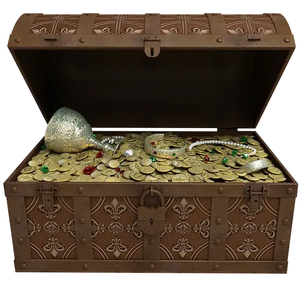 The oldest ancient and antique treasure chest found in Iran