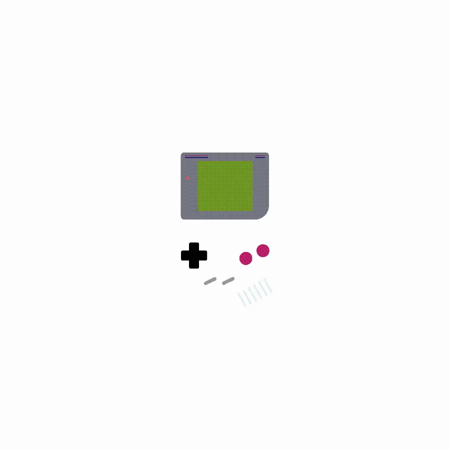 Minimalist wallpaper on a white background