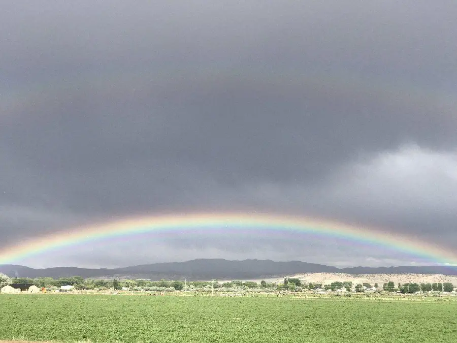 Wallpaper Reflections of the Beauty After the Rain Rainbow Photography Jeff Sullivan
