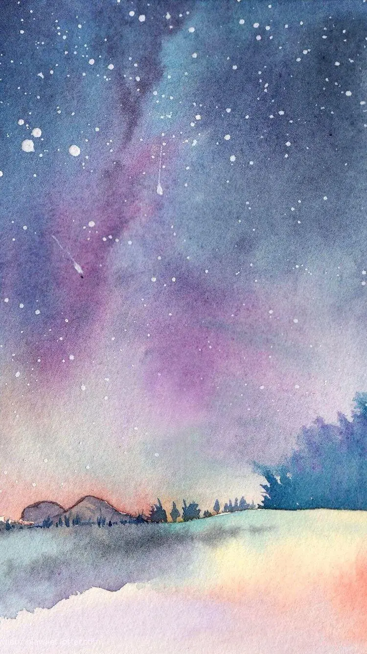 Download a very beautiful and spectacular photo of the galactic sky 