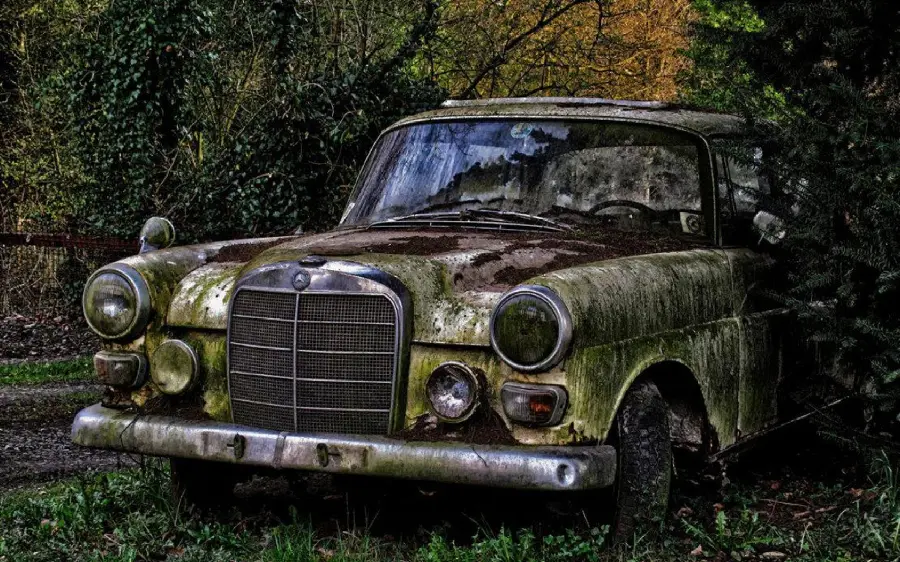 Picture of a Premier Padmini car for lovers of nostalgic things 