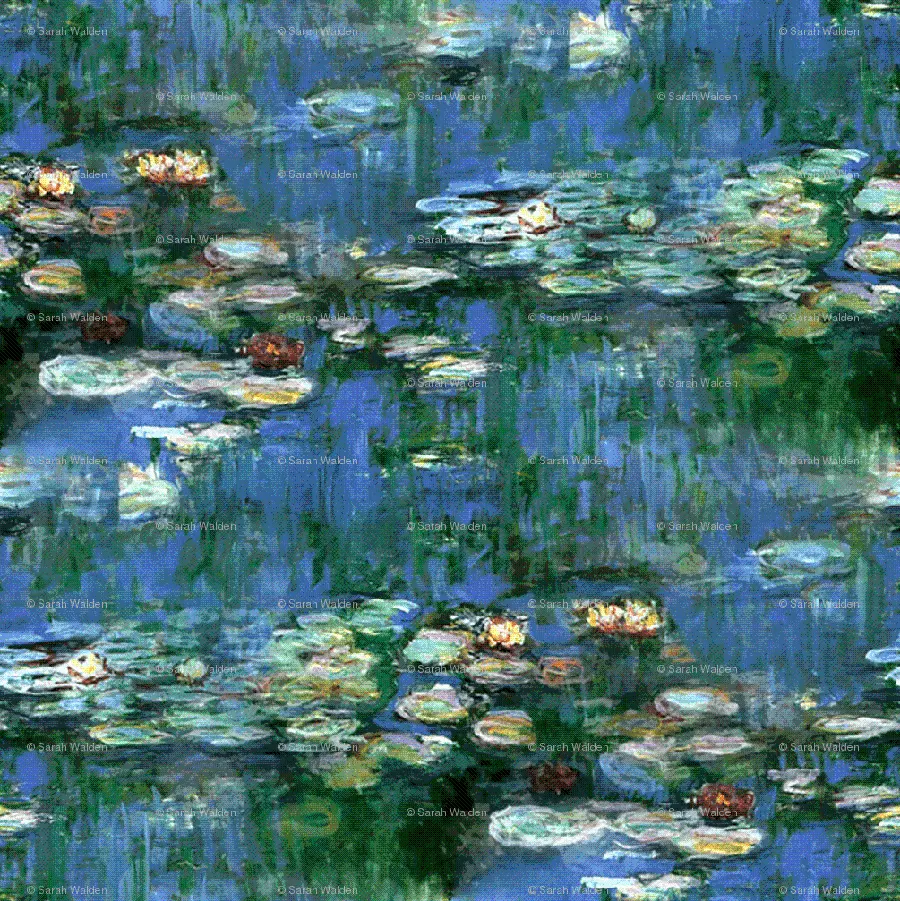 Waterlilies Regency Sunrise Claude Monet 1916