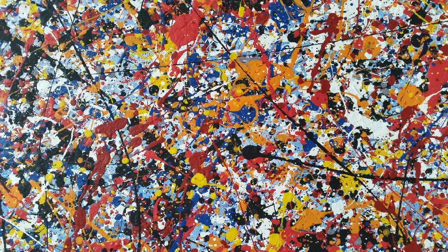 Abstract Painting No. 1 Abstract Jackson Pollock American Painter