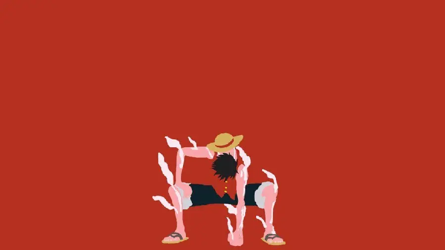 Angry Man Stock Image Minimalist Style on Red Background