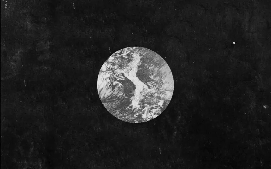 The most beautiful moon background on a starry night in a minimalist style with full HD quality 