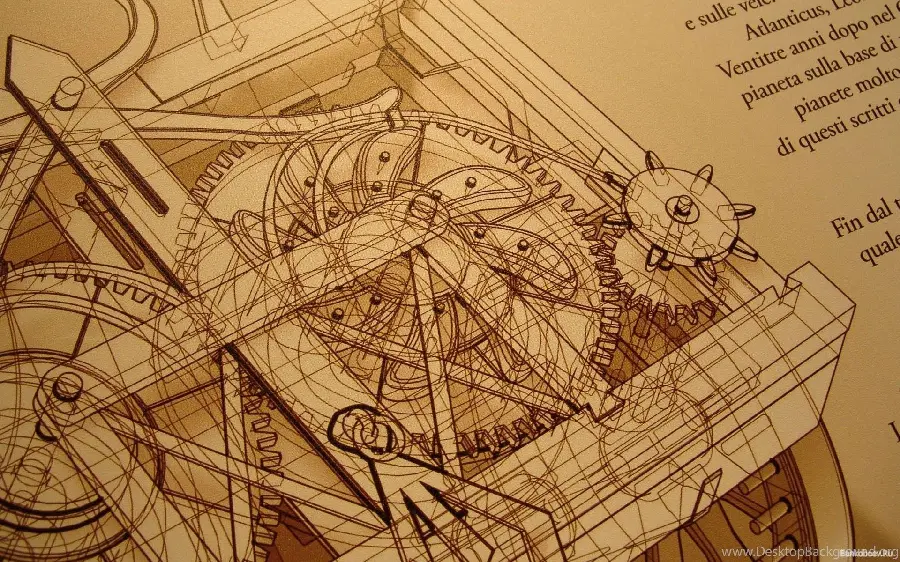 Download a simple image without editing and Photoshop of Leonardo da Vinci