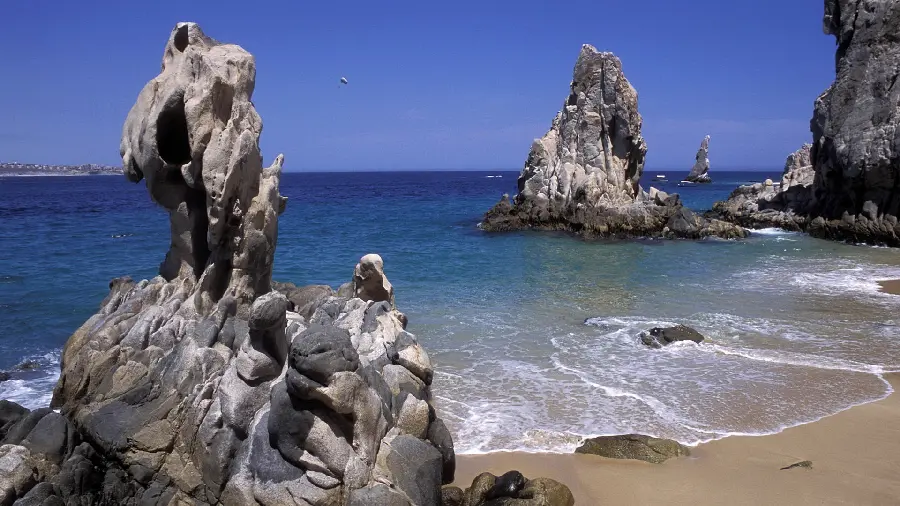Image of clear water and strange rocks completely free of charge 