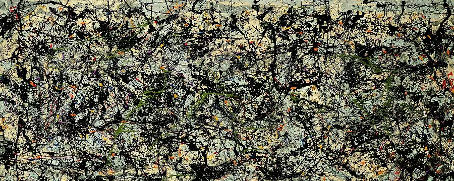 Abstract Painting Lucifer, 1947 Jackson Pollock Expressionism