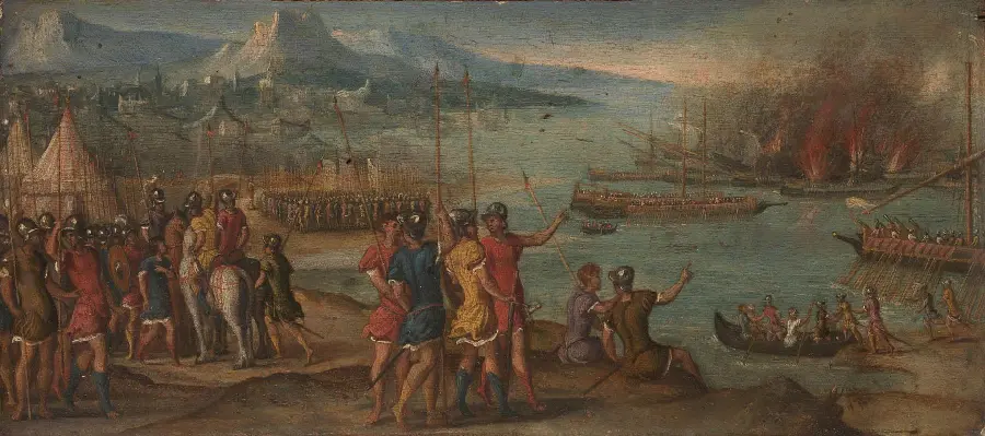 Italian Renaissance Marine Painting Classic Artwork