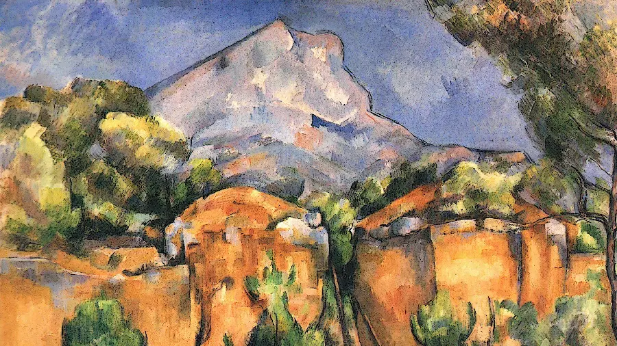 Download photos of the beautiful works of Paul Cézanne, the French painter Famous Way