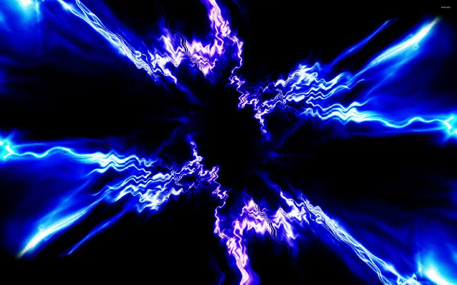 The hottest profile picture published this week with a spark and electric current design