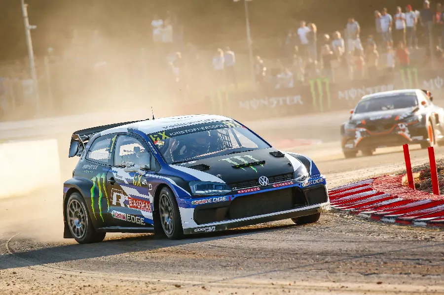 High Quality Stock Desktop Background of Volkswagen Rallycross Car