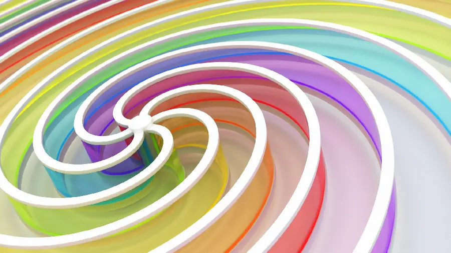 Colorful spiral wallpaper full HD 