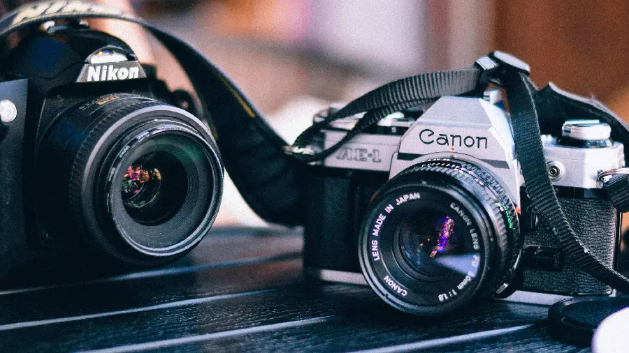 Profile photo of the Canon AE-1 camera from analog camera models with the ability to convert more zoom into digital cameras 