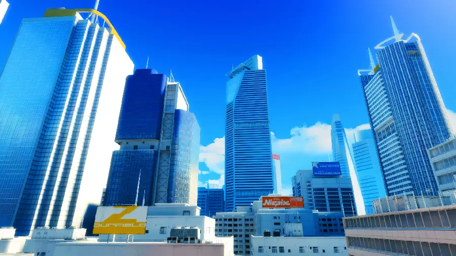 Image of a city landscape with tall and advanced buildings 