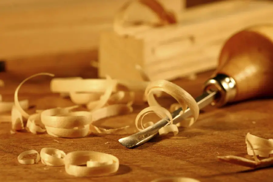 Photo of wood carving, part of the beautiful profession of carpentry
