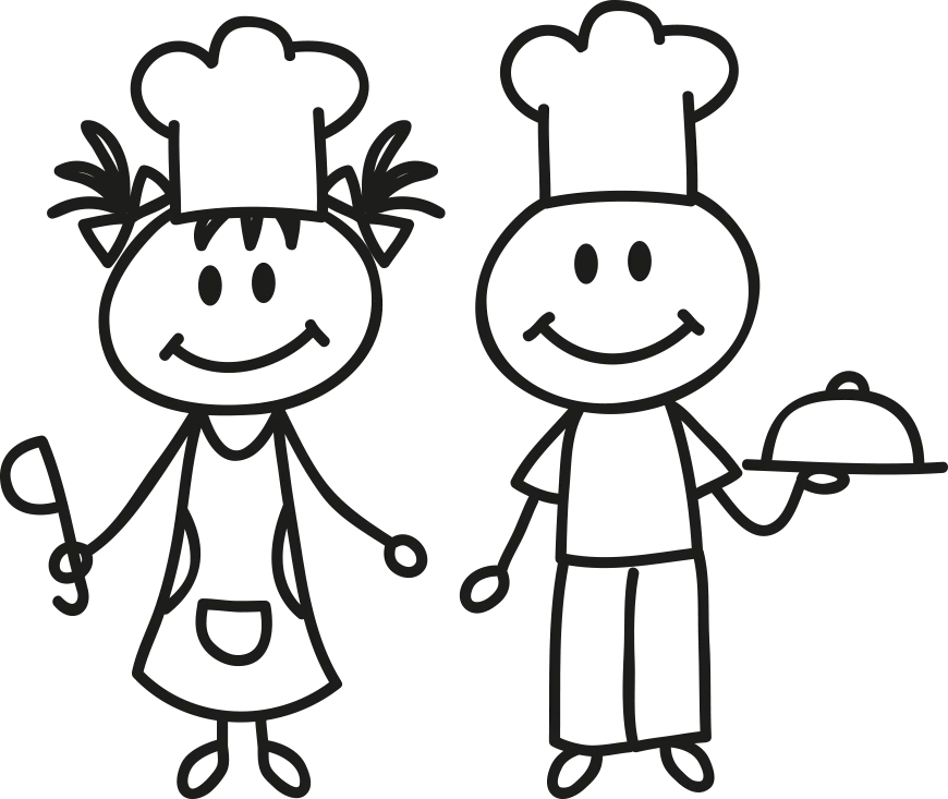 Photo of Mr. and Mrs. Chef in PNG Format