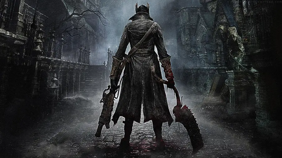 Wallpaper from the PlayStation 4 exclusive action video game Bloodborne