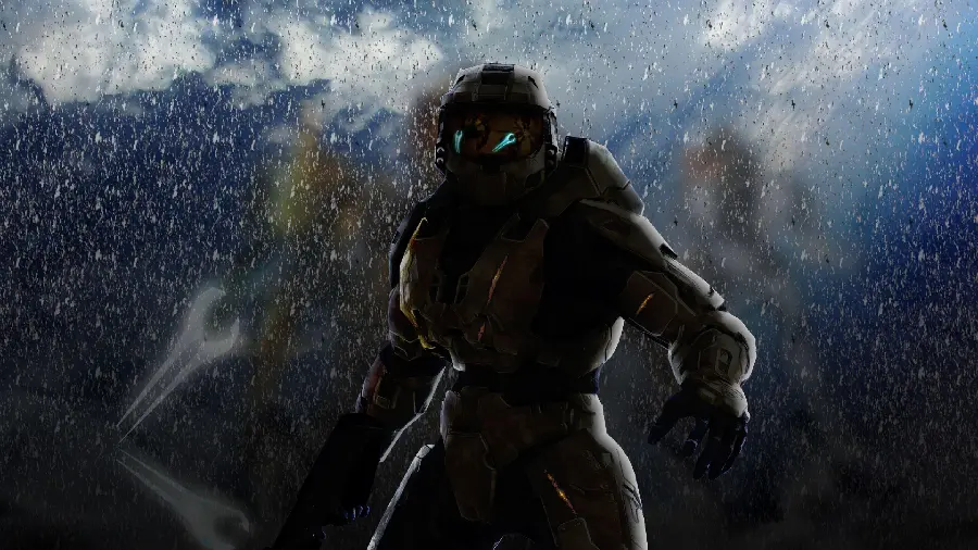 Free download wallpaper of Master Chief, the character of the game Halo 