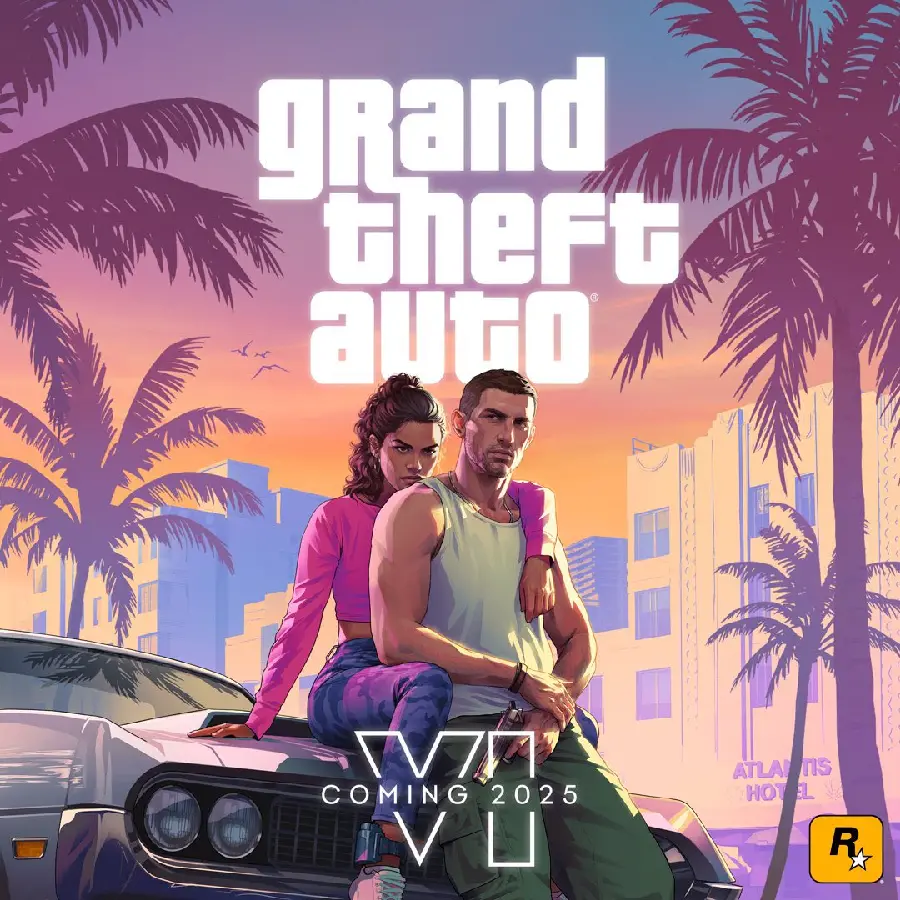 Free photo of the official GTA 6 poster and cover