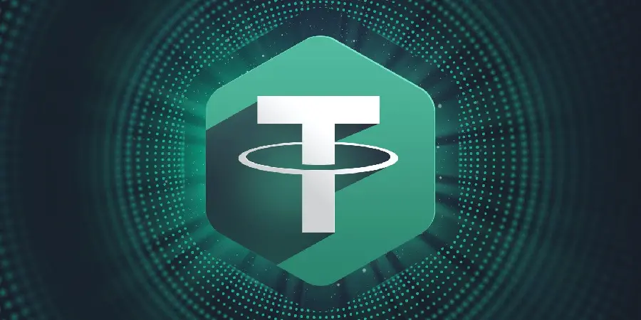 Tether Background Suitable for Business Account Profile
