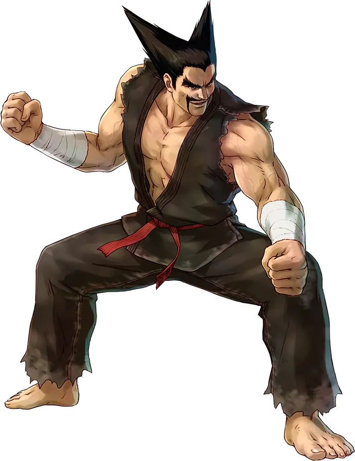 Stock image of one of the best Tekken characters Heihachi Mishima