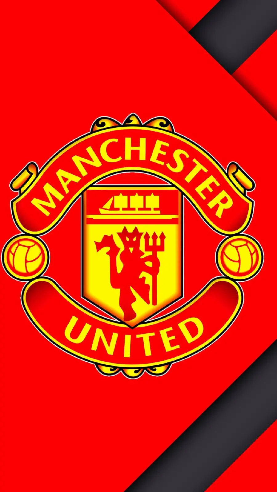 Download Manchester United's most famous football team wallpaper