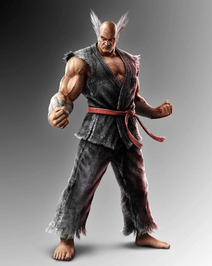 Full Length Picture of Heihachi Mishima