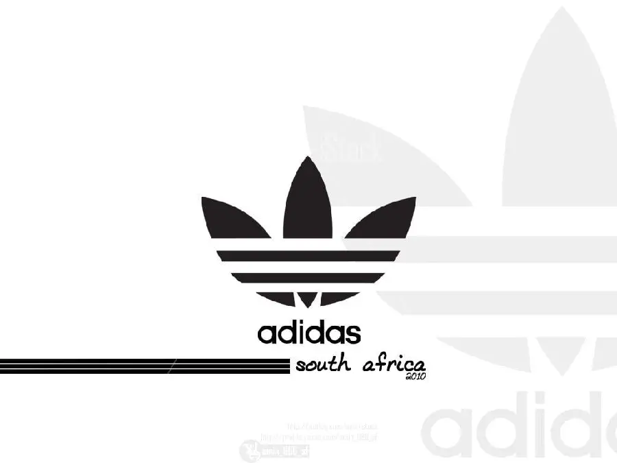 Photo of Adidas Original logo in black