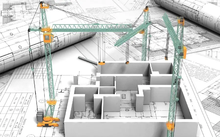 High quality building plan photo for engineers