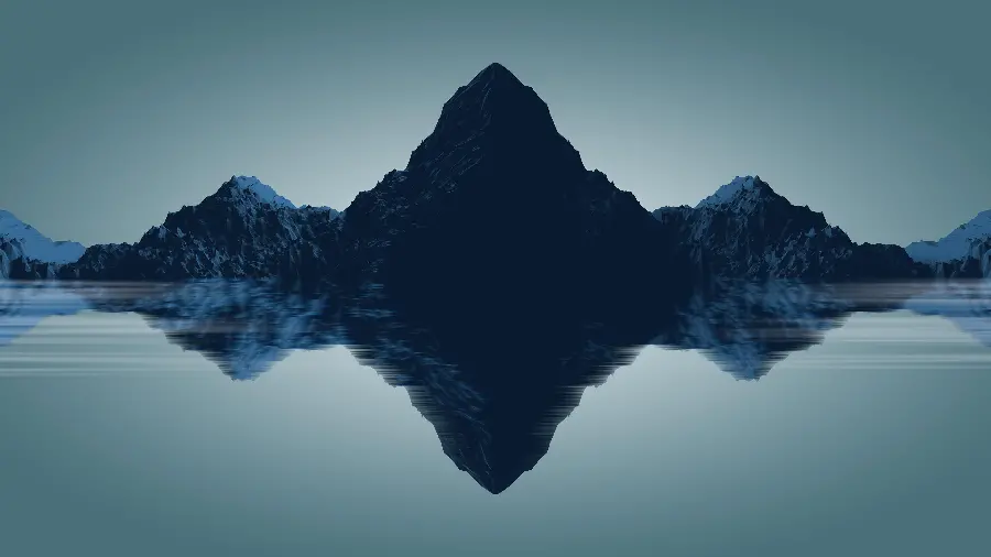 Minimalist style wallpaper with a dark theme