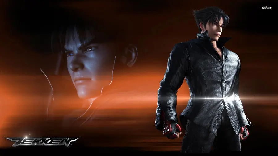 Background Photo of Jin Kazama from the Important Characters of Tekken