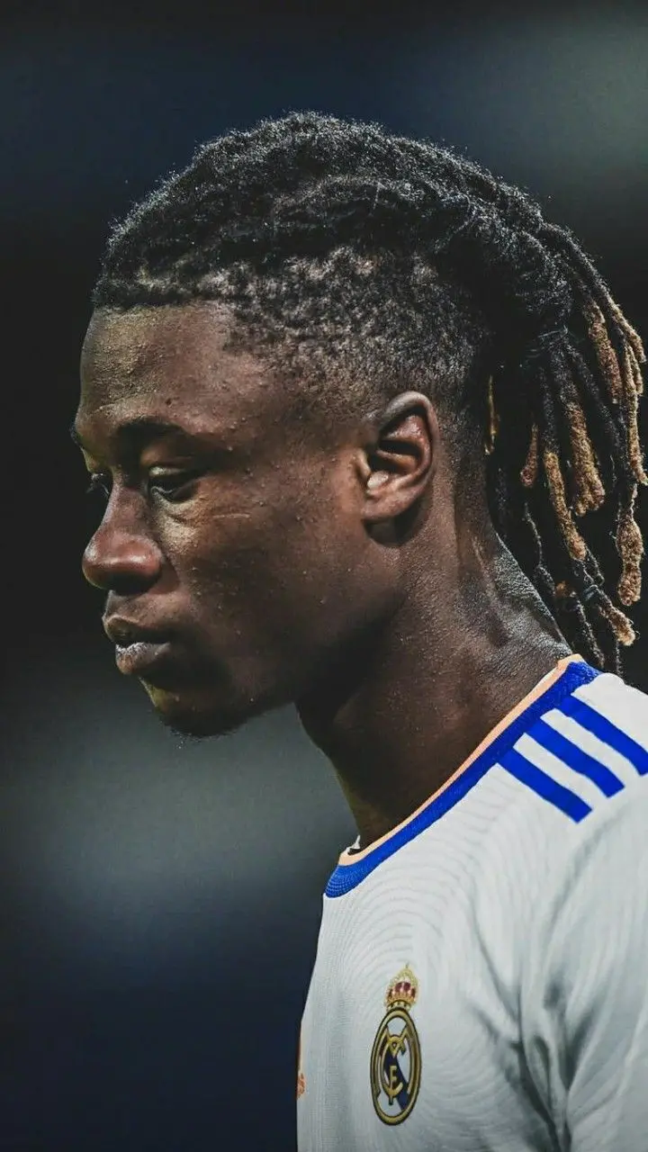Photo of Real Madrid professional football player Eduardo Camavinga