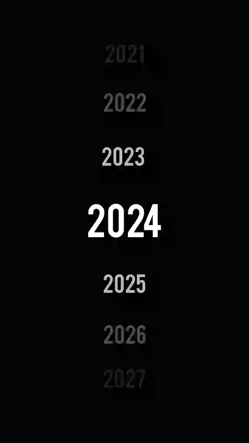Download simple 2024 photo for Christmas and New Year greetings