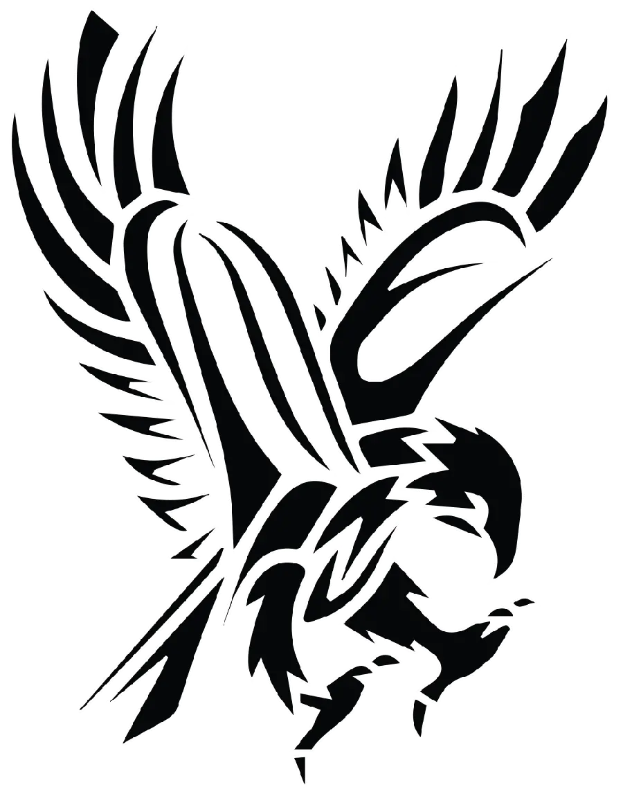New Simple Bird Tattoo Design Suitable for Beginners