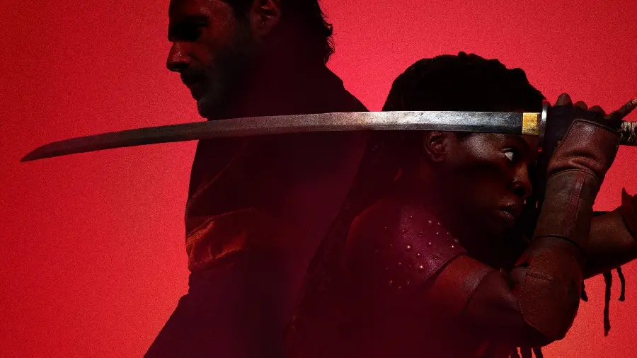 The scariest photo of Rick and Michonne in the Walking Dead series