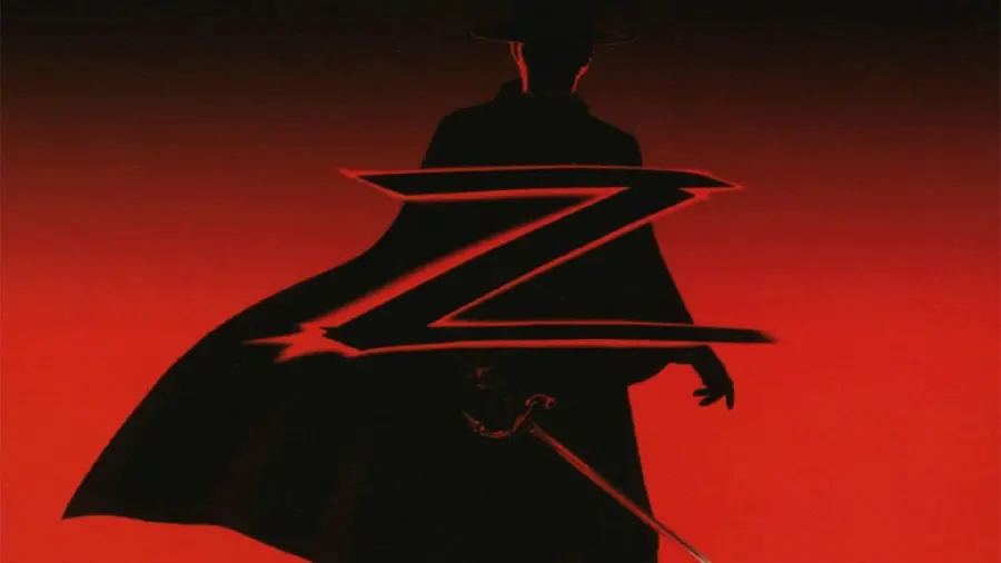 Desktop background with Zorro and his special Z symbol