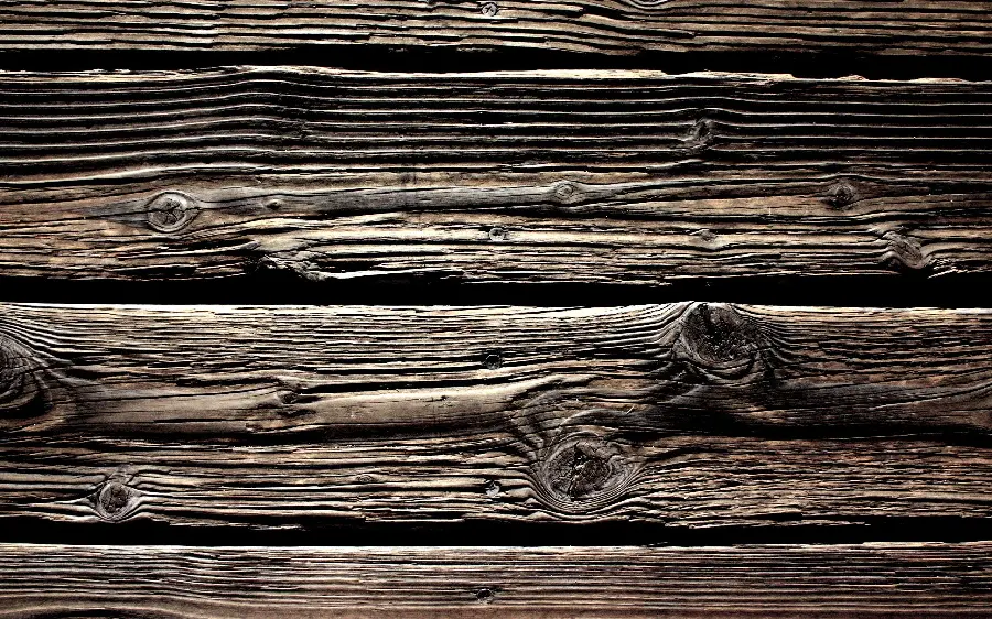Photo of old wooden board made in a carpentry workshop