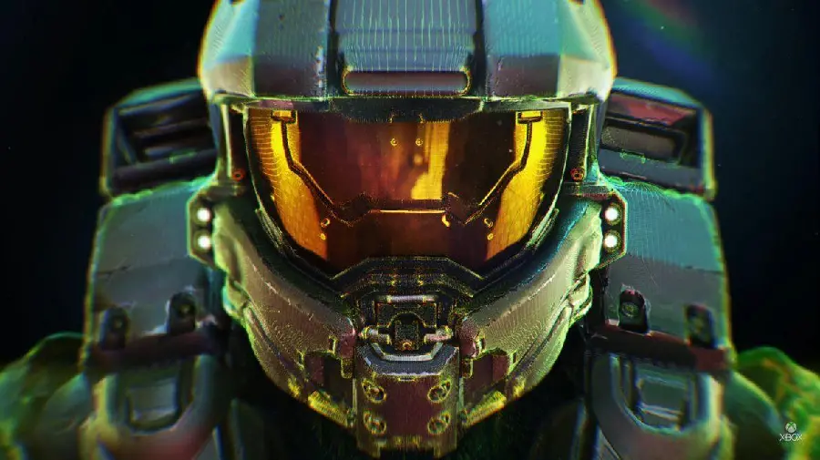 Wallpaper of the main character of the Halo game Master Chief