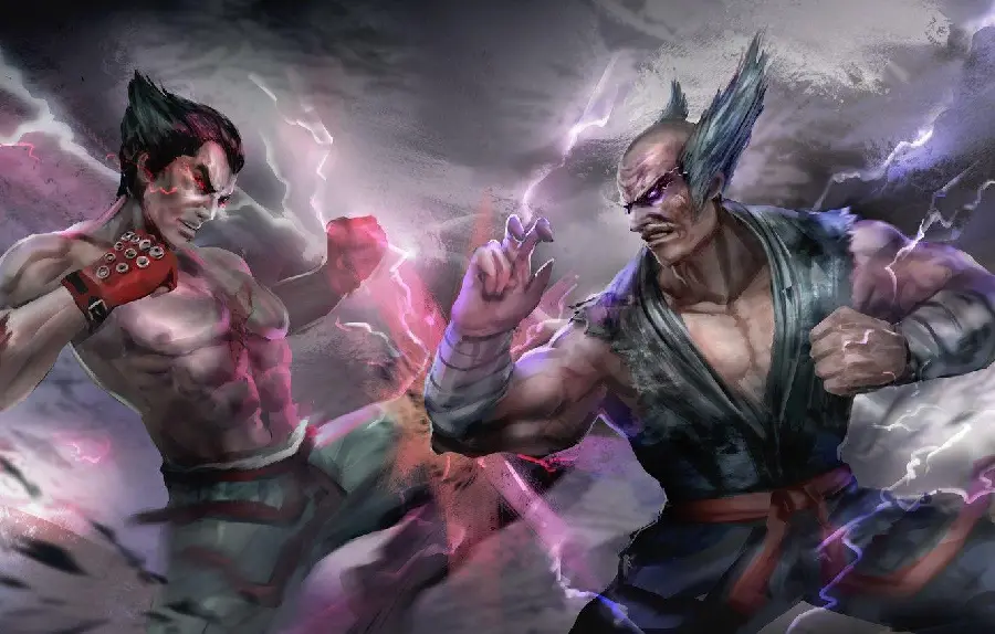 The Coolest Stock of Kazuya Mishima Fighting