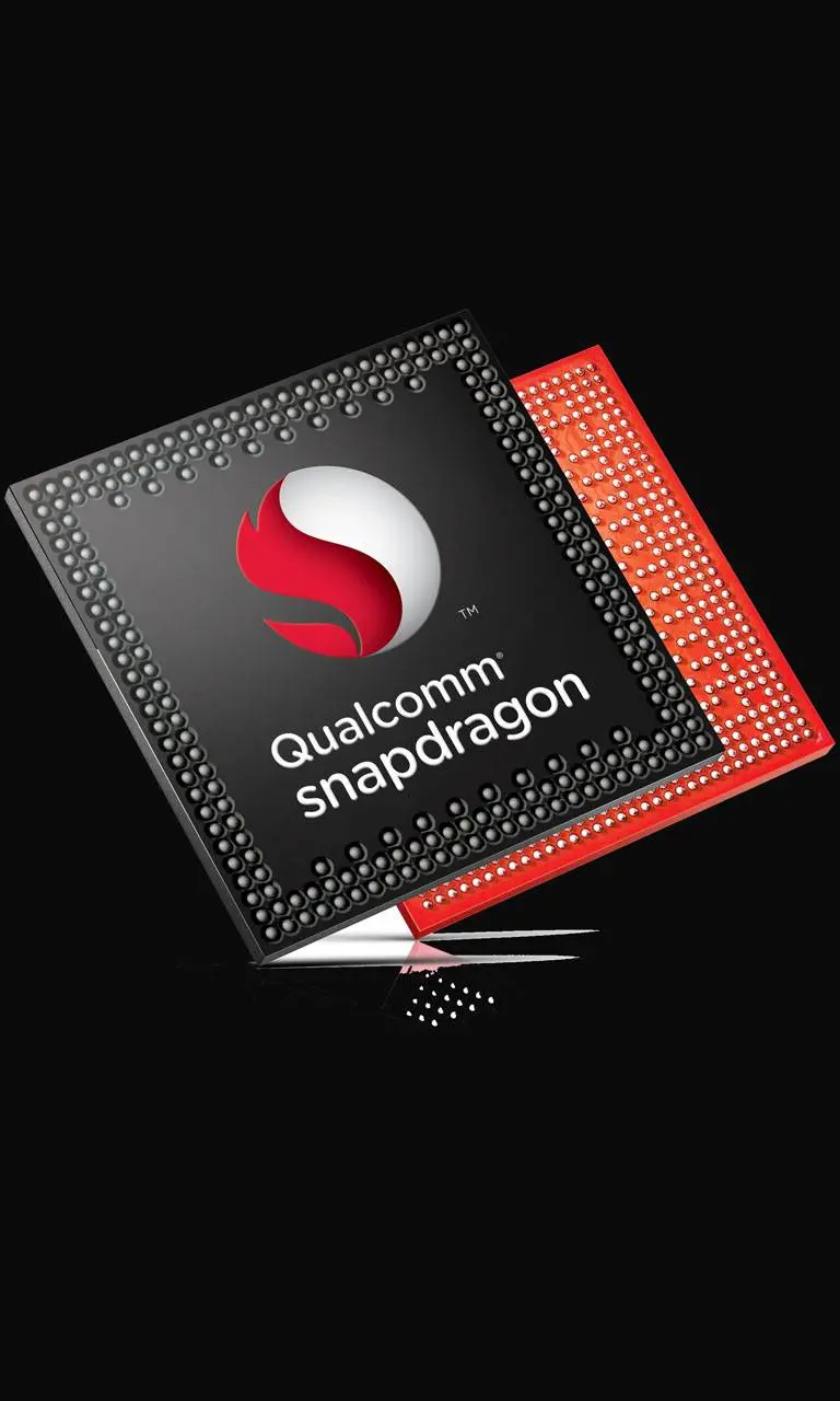 High quality background photo of the Snapdragon processor