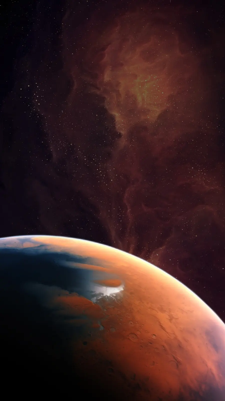 Download Super Beautiful Planet Image Suitable for Samsung Galaxy A24 Phone