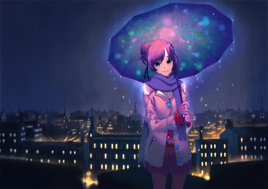 Cute and fantasy anime profile picture suitable for girls and boys 