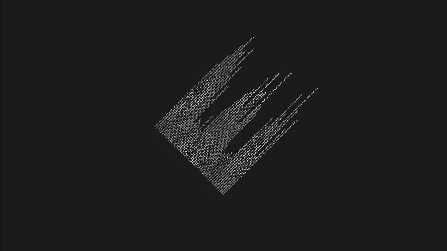 Attractive minimalist programming background image for laptop in workspace