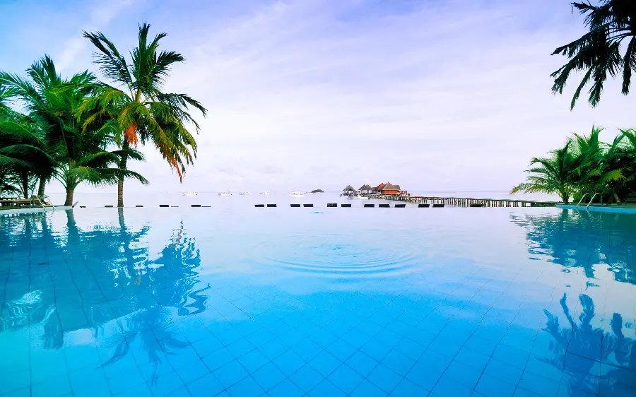 Interesting and cool photo of tropical islands for summer vacation