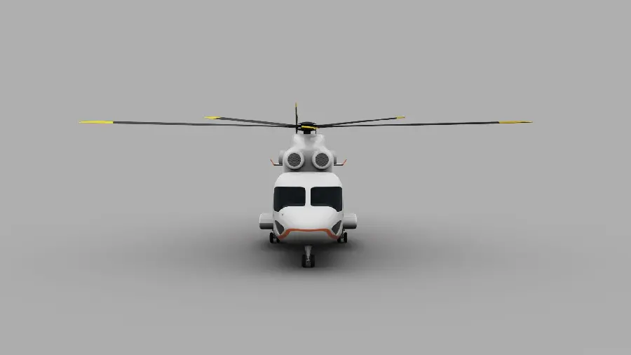 Photo of the most powerful private helicopter registered in 2024