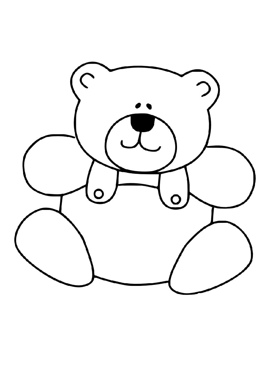 Cartoon bear PNG drawing photo to create a logo for children's products
