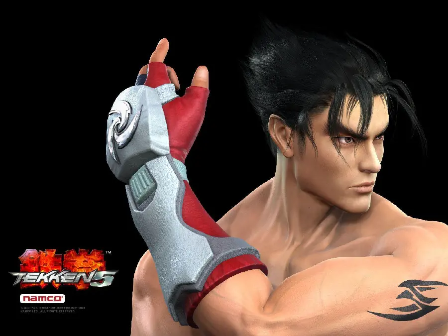 Background image for Tekken fans of Jin Kazama